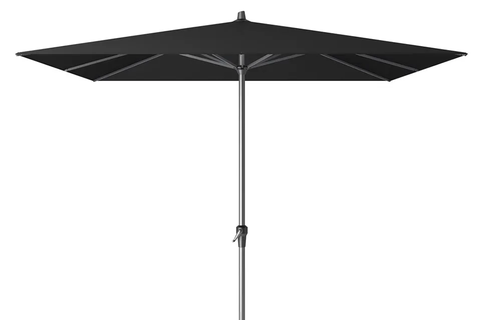 platinum | parasol riva 275 x 275 cm | black