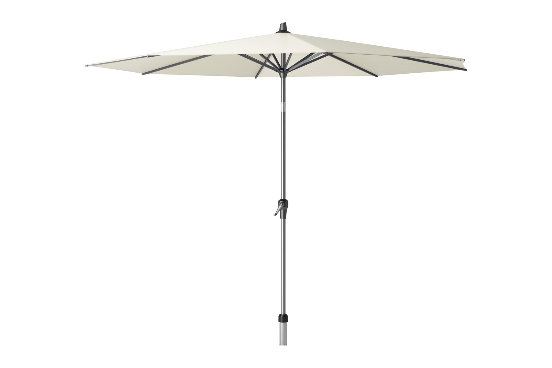 platinum riva stokparasol 3 m. rond ecru
