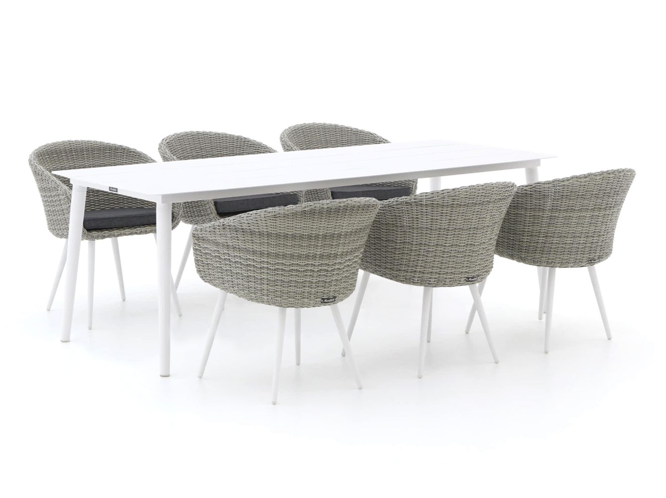 manifesto veruno/sora 220cm dining tuinset 7 delig laagste prijsgarantie!