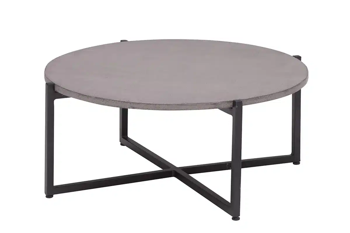 apple bee | koffietafel soul Ø74 x 30(h) cm | taupe lava